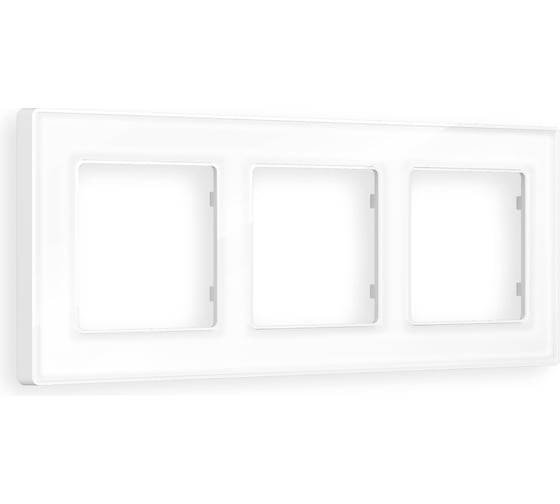 Изображение товара Рамка на 3 поста Ambrella VOLT ALFA Arctic AF580103