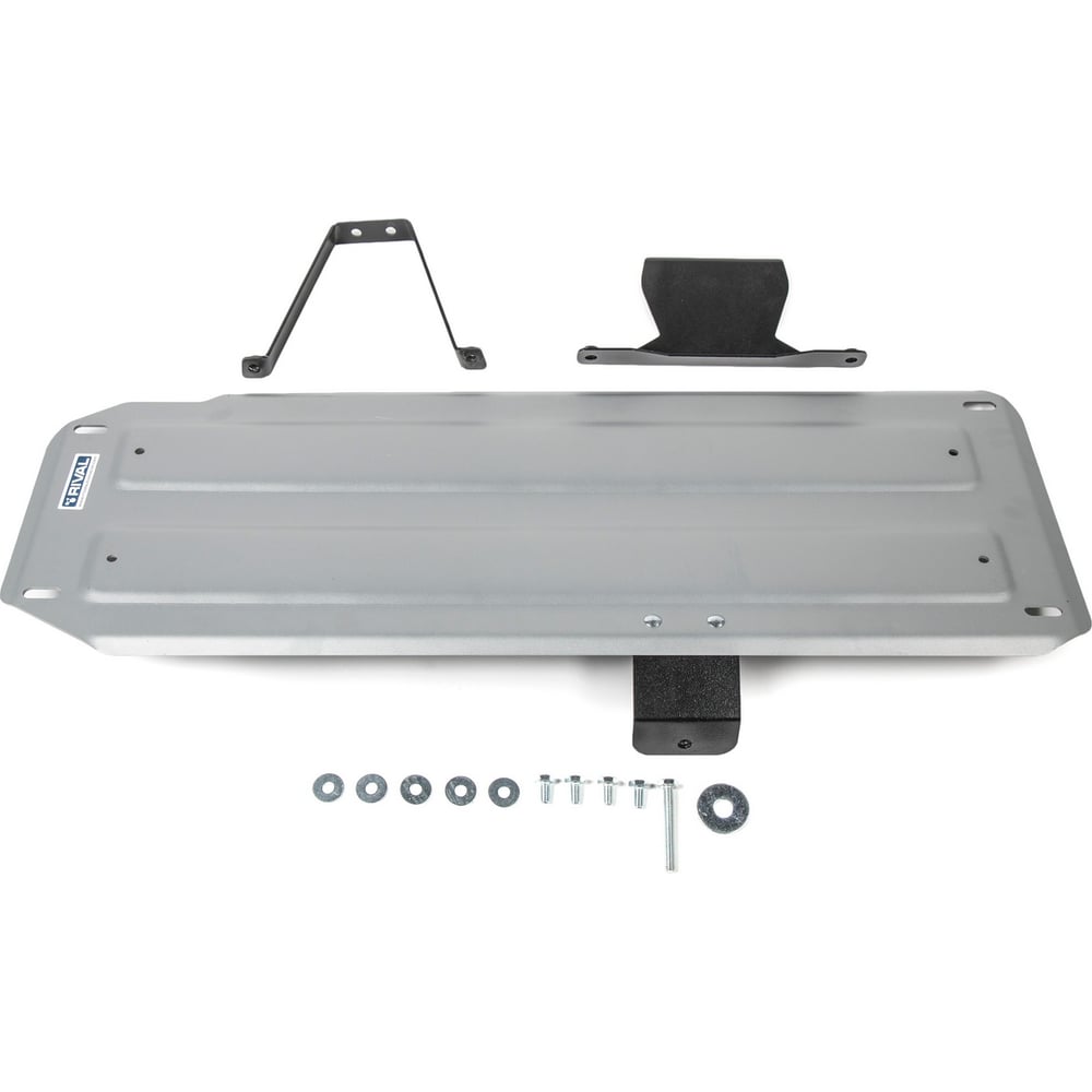 Изображение товара Защита топливного бака Rival для Mitsubishi L200 IV и V, алюминий 6 мм, штампованная