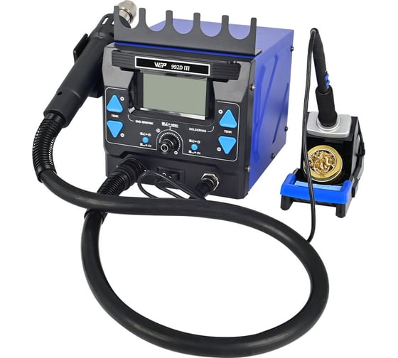 Изображение товара Станция паяльная W.E.P 992D-III фен + паяльник C245 М7767341