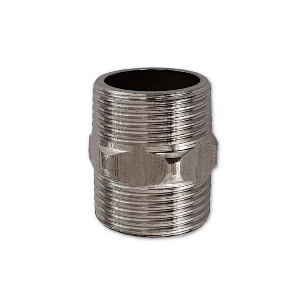 Изображение товара Ниппель Сварком 1/2 из нержавеющей стали для наружных соединений
