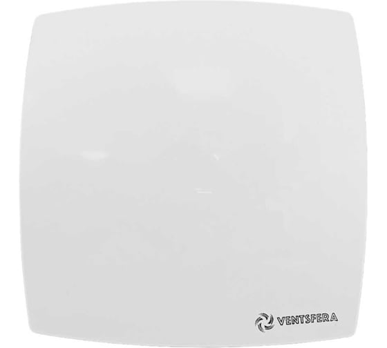 Изображение товара Вентилятор вытяжной VENTSFERA с двигателем на шарикоподшипниках и обратным клапаном 100 LD, D 100 малошумный 9A-10J