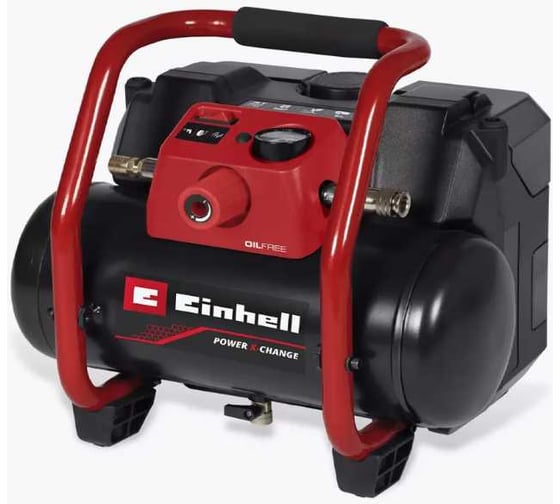 Изображение товара Компрессор аккумуляторный Einhell PXC TE-AC 36/150 Li OF, 2x18В,150л/мин, 6л, без АКК и ЗУ 4020415