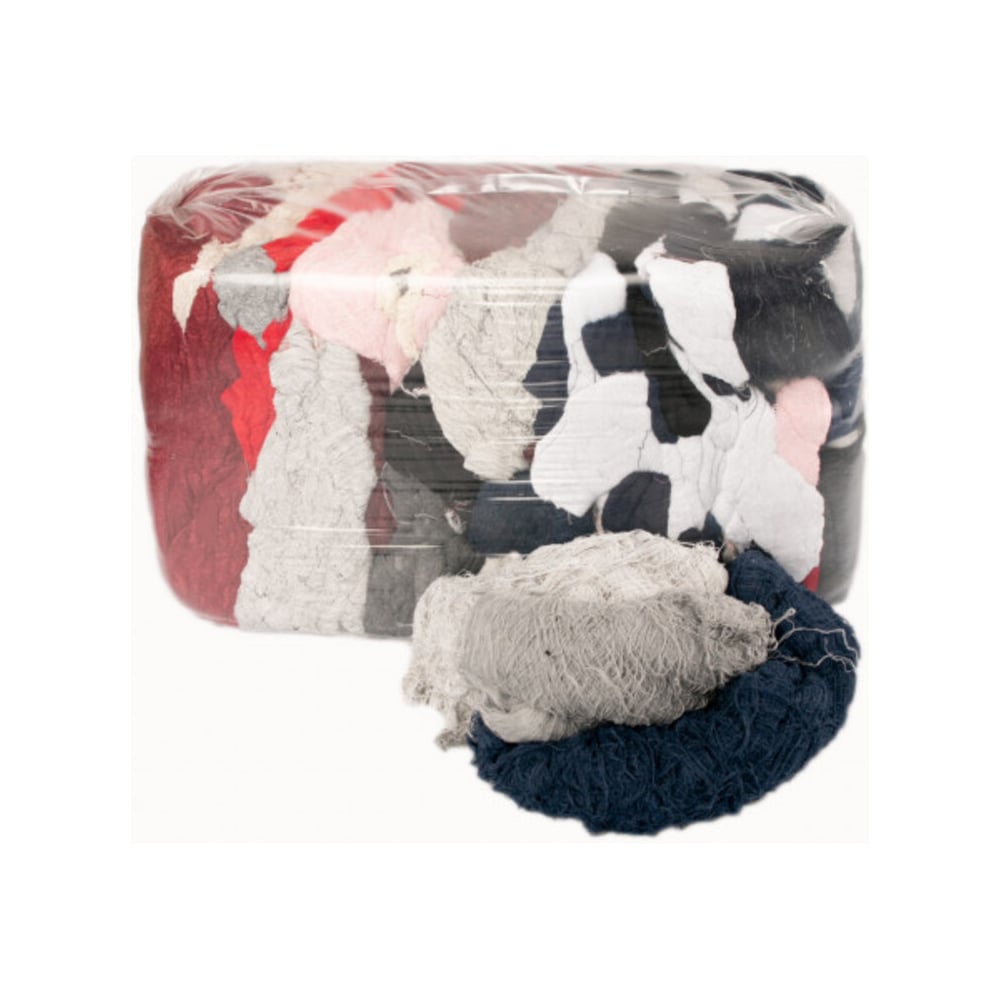 Изображение товара Ветошь Insparion Путанка цветная 10 кг для уборки и протирания