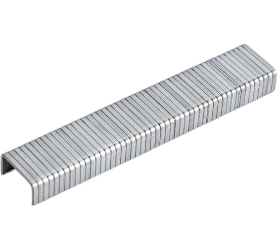 Изображение товара Скобы для степлера Bohrer 6 мм, Тип 140, закаленные, 1000 шт. 44210614