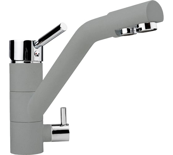 Изображение товара Смеситель для кухни LONGRAN Sprint universal LM1394, Croma granite