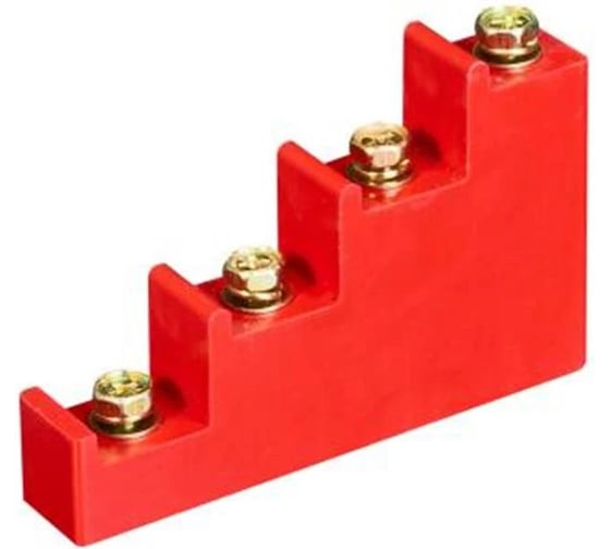 Изображение товара Изолятор HLT SM Лесенка 700А 15кВ 4x30мм с болтом (2шт./уп) 086-05-074