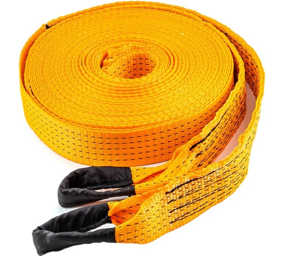 Изображение товара Удлинитель лебедочного троса TopAuto 5т, 50 мм, 20 метров УЛТ5/20