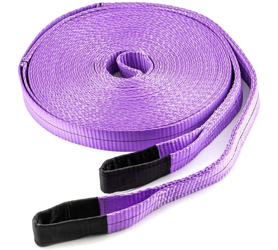 Изображение товара Удлинитель лебедочного троса TopAuto 4т, 30 мм, 10 метров УЛТ4/10