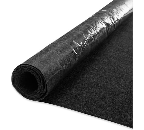 Изображение товара Акустический самоклеящийся карпет SGM графит 1 лист (1,5x1,0 м / 3,5 мм), SGM.K.GRA.KS.150X100.1Gray