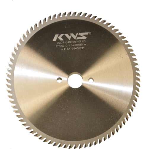 Изображение товара Диск пильный HM с тонким пропилом KWS 255*30*2.0*80T W 2/10/60 K5 TCNTE0151