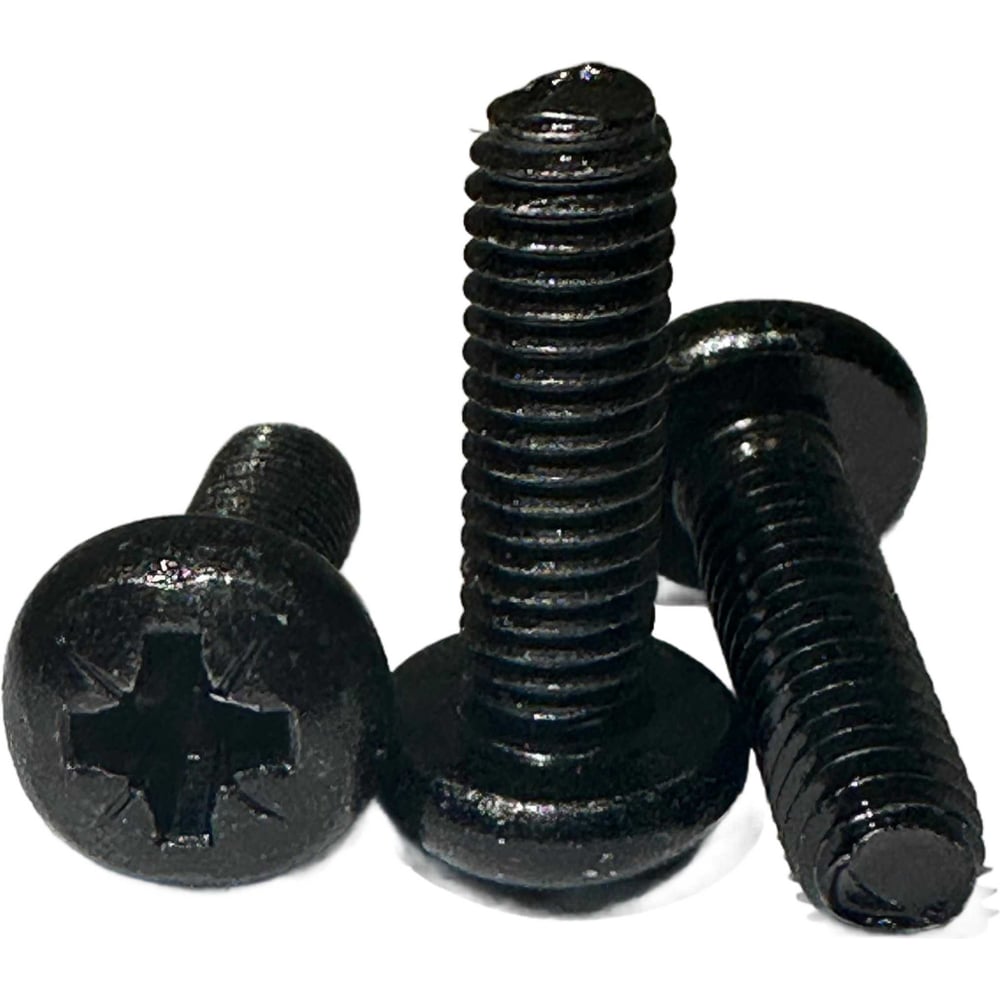 Изображение товара Винт boltnn.ru DIN 7500 C-Z М6x20 20 шт оксид черный PZ3