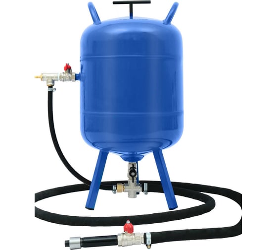 Изображение товара Пескоструйный аппарат Геликон Булат 20 л синий 11-001-44856