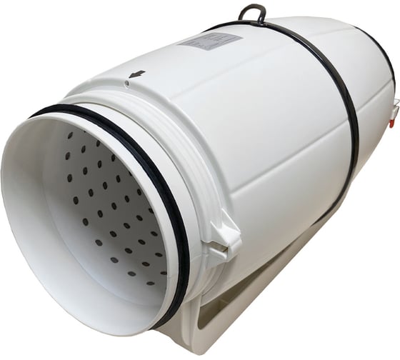 Изображение товара Вентилятор канальный Naveka шумоизолированный VOS-200 с обратным клапаном, с пультом (2 скорости) УН-00011518