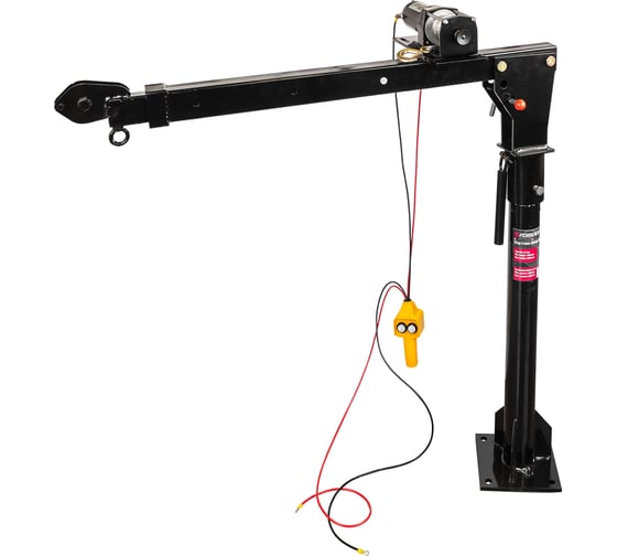 Изображение товара Кран для пикапа с электрической лебедкой Forsage (max грузоподъемность 0.5 т, h min - 1200мм, h max - 2200мм) F-TRA32002B(52225)