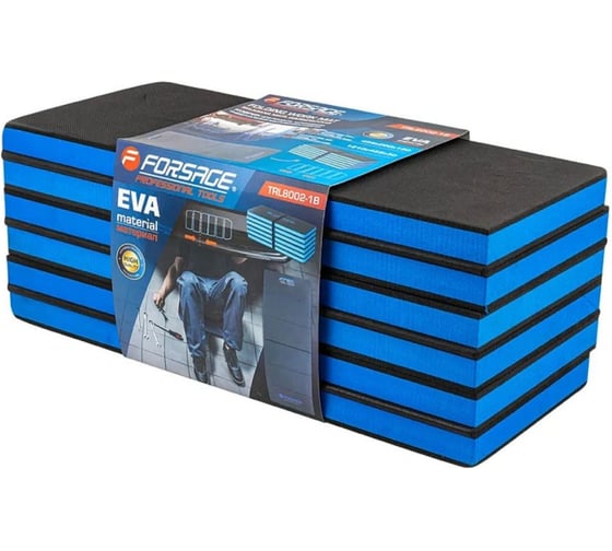 Изображение товара Коврик для ремонта автомобиля Forcekraft универсальный маслобензостойкий, EVA, 1210x455x30 мм FK-TRL8002-1B(61227)