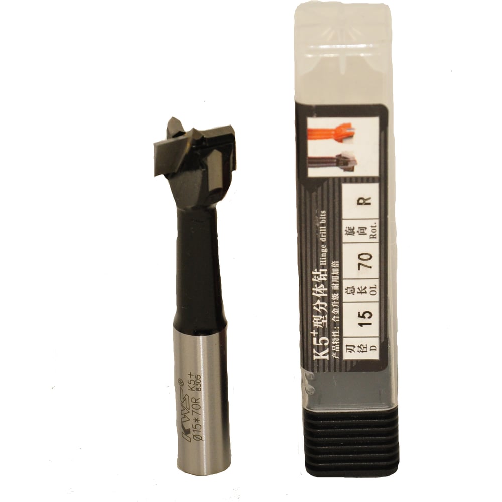 Изображение товара Сверло чашечное KWS HW для станка 15*70 R