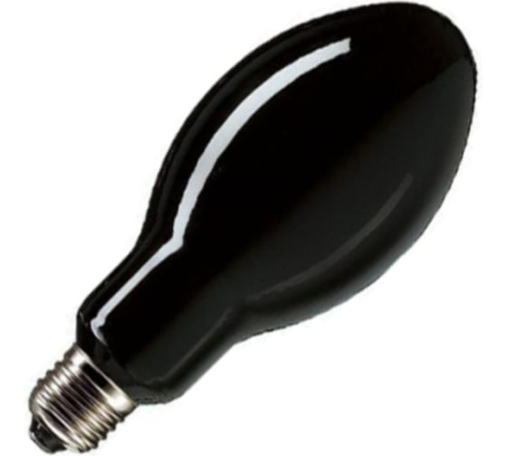 Изображение товара Лампа FL-LED FL-H-SW 125W E27 MERCURY BLACKLIGHT Черная Ультрафиолет 76x178 614469