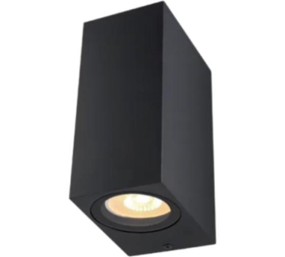 Изображение товара Настенный светильник FL-LED WallBeam-Box Cube-UD004 UP-DN BK 2xGU10 92x68x150мм IP44 - без ламп 613301