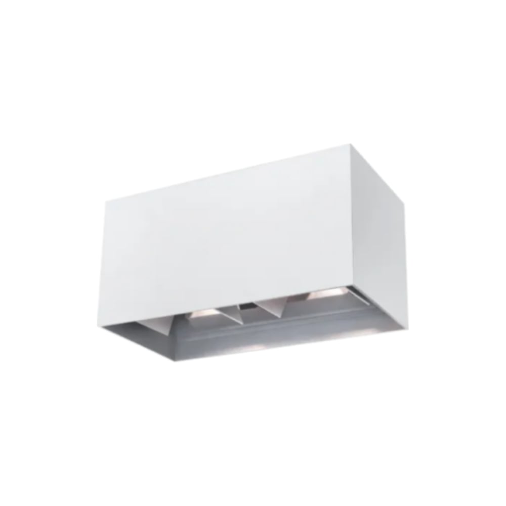 Настенный светильник FL-LED WallBeam-H-UD006-2 4x3W-UP-DN WT 0-120 CCT-3000K+4000K+6000K 200x100x100мм IP65 - 613455