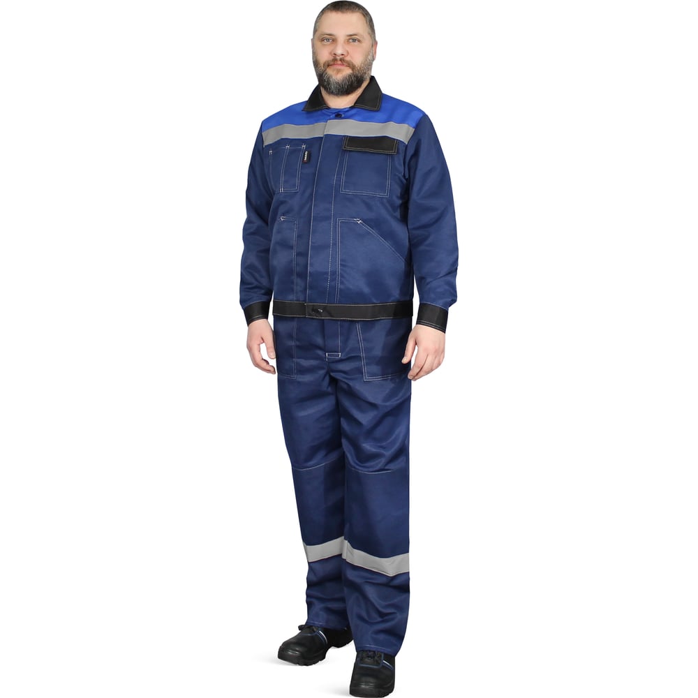 Изображение товара Костюм РАССО Корпус мужской водоотталкивающий куртка и полукомбинезон размер 44-46