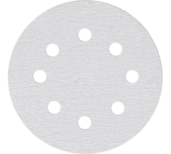 Изображение товара Круг шлифовальный на бумаге SUNMIGHT B322 125мм, 8 отв. Р120, 5 шт 4673770903831