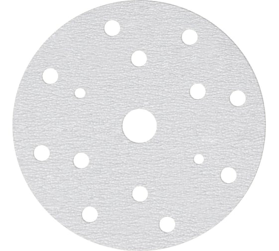 Изображение товара Круг шлифовальный на бумаге SUNMIGHT B322 150мм, 15 отв. Р150, 5 шт 4673770904289
