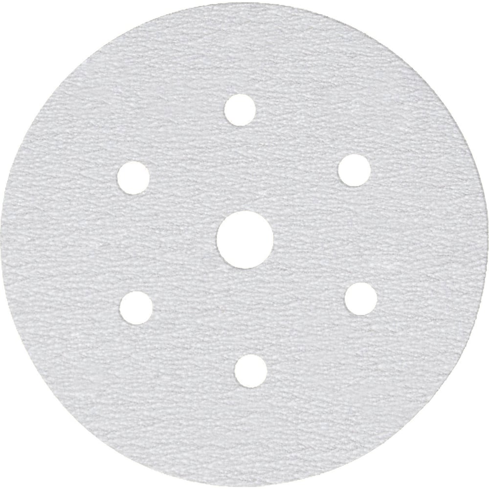 Изображение товара Круг шлифовальный на бумаге SUNMIGHT B322 150мм 6+1 отверстий R60 5 шт