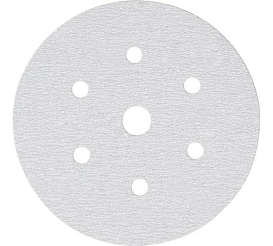 Изображение товара Круг шлифовальный на бумаге SUNMIGHT B322 150мм, 6+1 отв. Р60, 5 шт 4673770904029