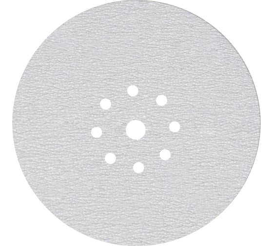 Изображение товара Круг шлифовальный на бумаге SUNMIGHT B322 225мм, 9 отв. Р150, 5 шт 4673770904395