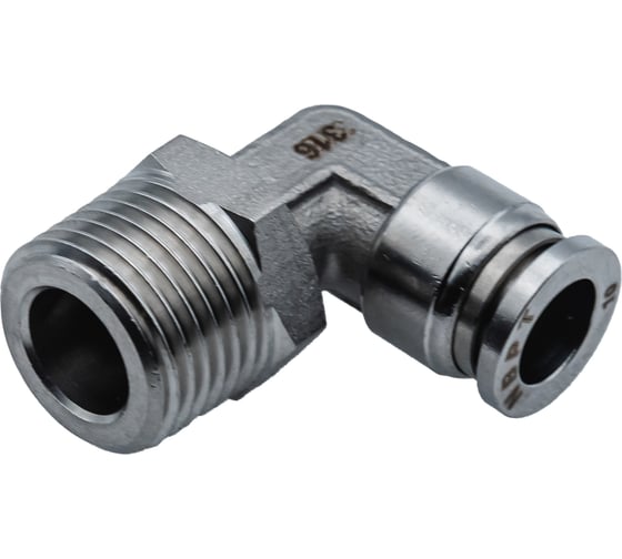 Изображение товара Фитинг NBPT L-образный с нар. резьбой SSL 10-1/2 (04) (нерж. 316) арт. 85645