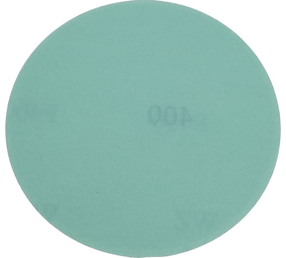 Изображение товара Круг шлифовальный на пленке Deerfos GREEN 125мм, без отв., Р400, 5 шт 4673770904579