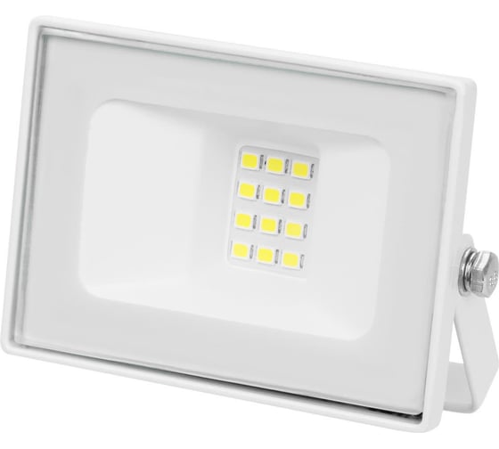 Изображение товара Прожектор TDM ELECTRIC Народный СДО-05-010 10 Вт, 800 лм, 6500 К, 220-240 В, IP65, белый SQ0336-0308
