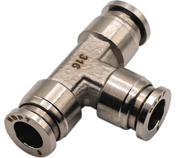 Изображение товара Фитинг NBPT Т-образный SSE 10 (нерж. 316) арт. 86444