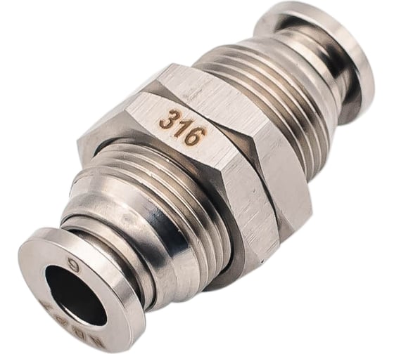 Изображение товара Фитинг NBPT прямой стендовый SSM 06 (нерж.) арт. 86376