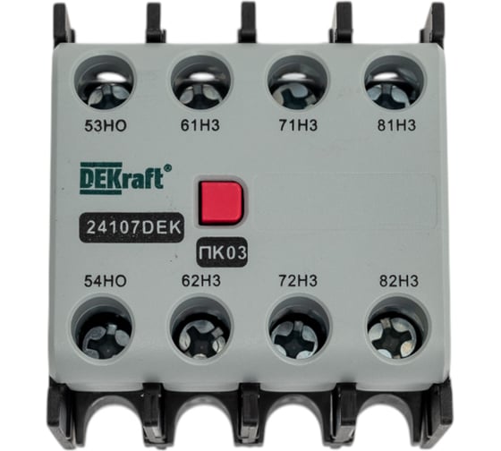 Изображение товара Контактная приставка Dekraft лицевой установки ПК03-02-13 24107DEK