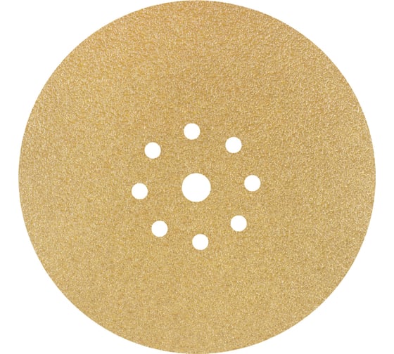 Изображение товара Круг шлифовальный на бумаге Deerfos CA331 225мм, 9 отв. Р320, 5 шт 4673770903633