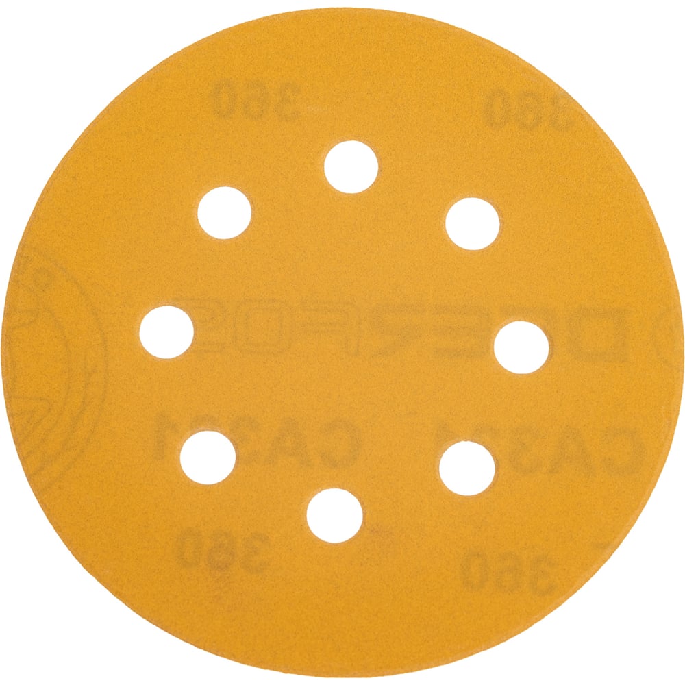 Изображение товара Круг шлифовальный Deerfos CA331 125 мм 8 отверстий 5 шт