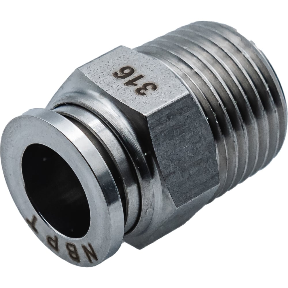 Изображение товара Фитинг NBPT прямой с нар. резьбой SSC 16-3/8 (03) (нерж. 316) арт. 86345