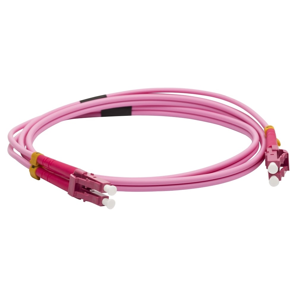 Изображение товара Оптический патч-корд LANMASTER дуплексный, LC/PC-LC/PC, OM4, LSZH, 1.5м LAN-2LC-2LC/OM4-1.5