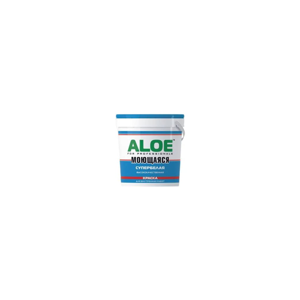 Изображение товара Краска ALOE ВД-АК моющаяся супербелый 14 кг