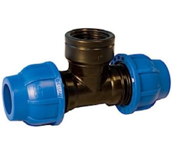 Изображение товара Тройник ООО ПКФ Сварком вн/рез 50x1.1/2x50 ПЭ СанТех s003695