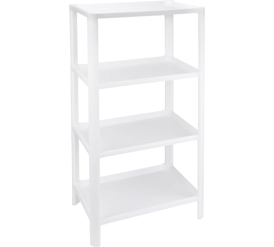 Изображение товара Полка IDEA прямоугольная 4 секции 415х285х750 белый М 2747