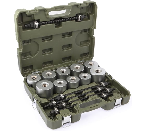 Изображение товара Универсальный набор для замены сайлентблоков Дело Техники Ø44-80 мм, 27 предметов 814027