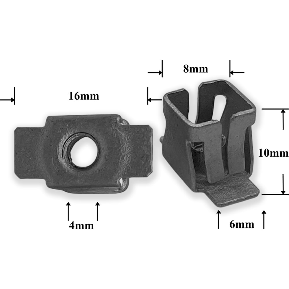 Изображение товара Крепёж для авто КрепАвто Chevrolet Cadillac 11518531 M2154 - скоба для крыла