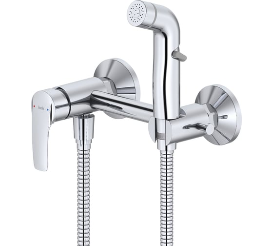 Изображение товара Смеситель с гигиеническим душем IDDIS Ray глянцевый хром, RAYSB00i08