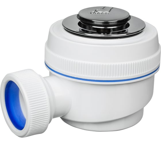 Изображение товара Сифон VIRPLAST Элит клик-клак, для душевого поддона, с отверстием слива 50 мм 30987059