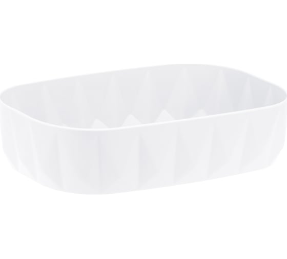 Изображение товара Мыльница IDEA ПРИЗМА белый М 2243