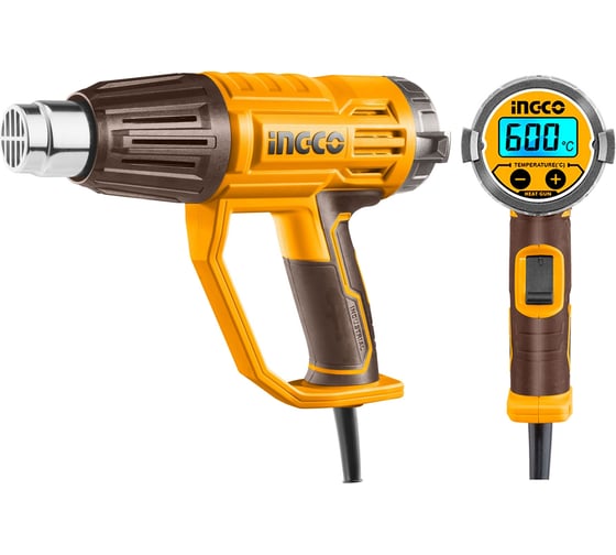 Изображение товара Фен строительный INGCO INDUSTRIAL 2000 Вт HG2000581