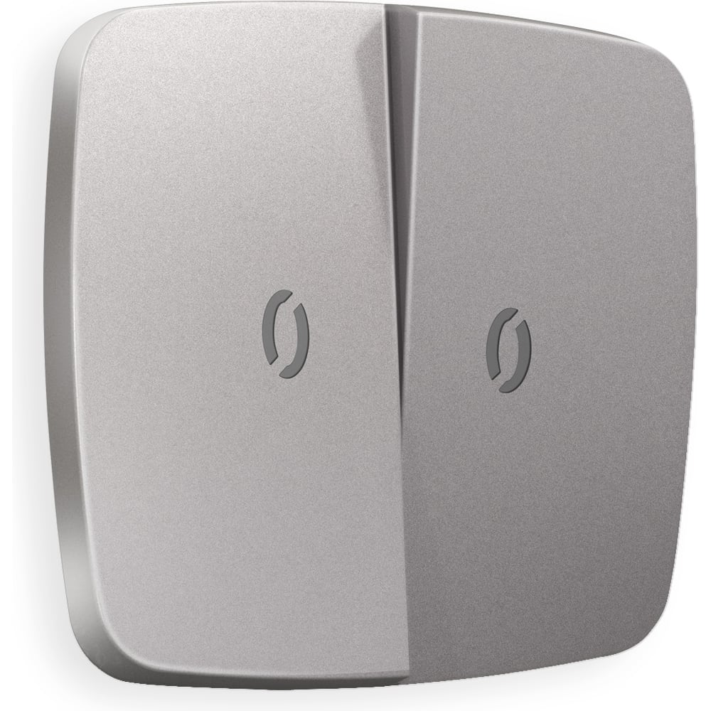 Изображение товара Лицевая панель для 2-клавишных выключателей с подсветкой Ambrella VOLT OMEGA OP5040