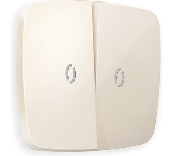 Изображение товара Лицевая панель для 2-клавишных выключателей с подстветкой Ambrella VOLT OMEGA OP3040